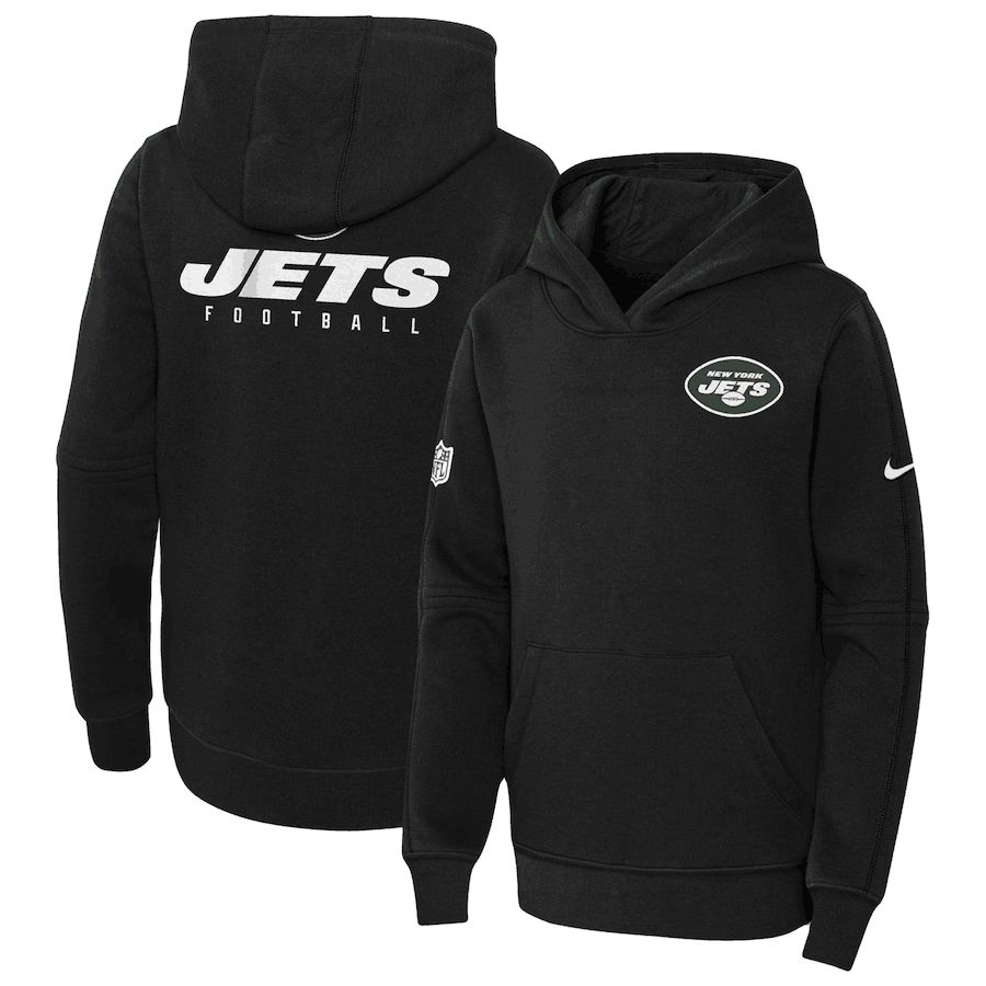Youth 2023 NFL New York Jets black Sweatshirt style 1